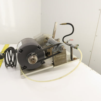 Custom Made 1/3HP #4  Key Cross Slot Mill 115/230V 1PH W/ Air Clamp & Blow-off