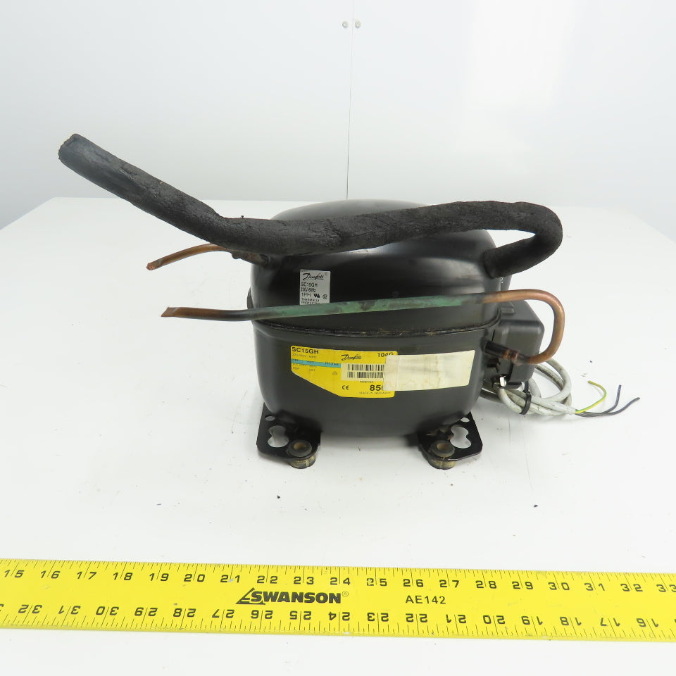 Danfoss SC15GH Reciprocating Compressor 220-240V 50/60Hz 1Ph