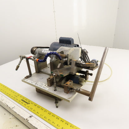 Custom Made 1/2HP #8-12 Key Cross Slot Mill 115/230V 1PH W/ Air Clamp & Blow-off