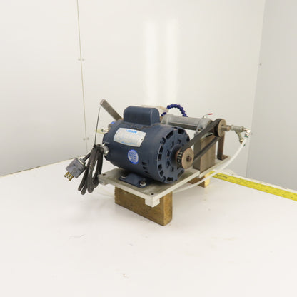 Custom Made 1/2HP #8-12 Key Cross Slot Mill 115/230V 1PH W/ Air Clamp & Blow-off