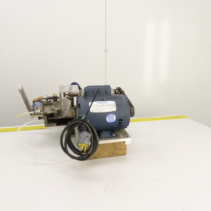 Custom Made 1/2HP #8-12 Key Cross Slot Mill 115/230V 1PH W/ Air Clamp & Blow-off
