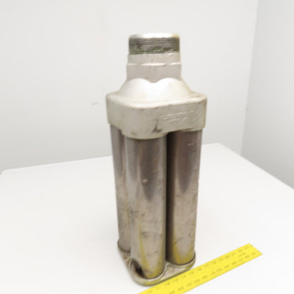 Allied Witan Model 40 Atomuffler Exhaust Muffler Silencer 4" NPT