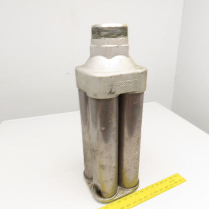 Allied Witan Model 40 Atomuffler Exhaust Muffler Silencer 4" NPT