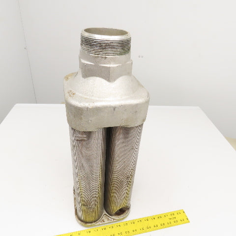 Allied Witan Model 40 Atomuffler Exhaust Muffler Silencer 4" NPT