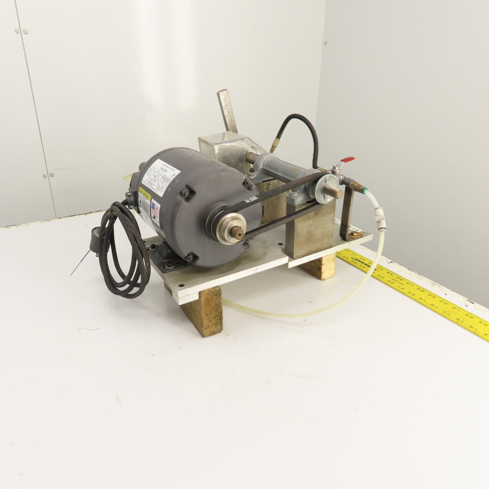 Custom Made 1/3HP #1 Key Cross Slot Mill 115/230V 1PH W/ Air Clamp & Blow-off