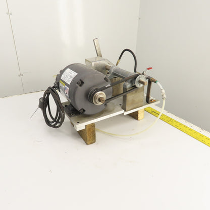 Custom Made 1/3HP #1 Key Cross Slot Mill 115/230V 1PH W/ Air Clamp & Blow-off