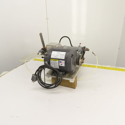Custom Made 1/3HP #1 Key Cross Slot Mill 115/230V 1PH W/ Air Clamp & Blow-off