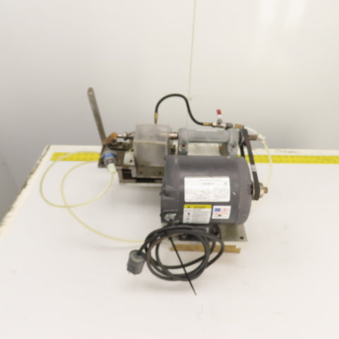 Custom Made 1/3HP #1 Key Cross Slot Mill 115/230V 1PH W/ Air Clamp & Blow-off