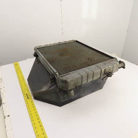TCM Coolant Radiator Assembly From A FG25T6 LPG Forklift