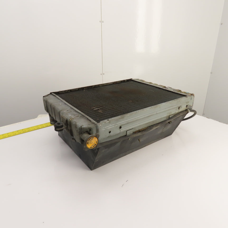TCM Coolant Radiator Assembly From A FG25T6 LPG Forklift