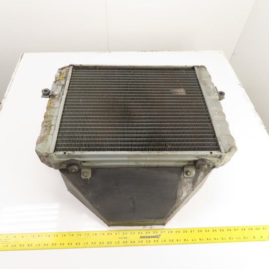 TCM Coolant Radiator Assembly From A FG25T6 LPG Forklift