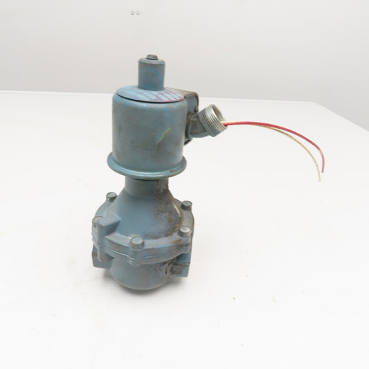 ITT S252SB02N3FJ5 110/120V 1" NPT N.O. Gas Valve 25PSI
