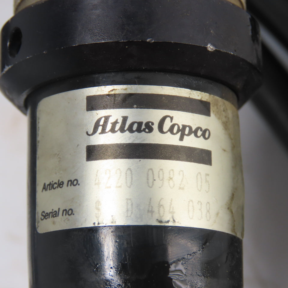 Atlas Copco 4220 0982 05 Nutrunner Cordset Cable Connector 15' L