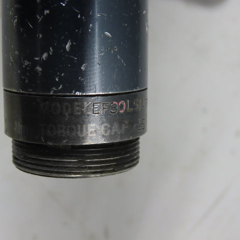 Stanley J3786/3 EF30LS147AXG-22 Electric Nutrunner 700 OHMS 26.5 2MV/V