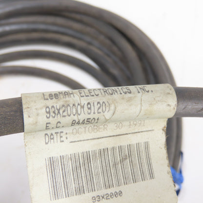 Leemah Electronics 93X2000(9120) Cordset Cable 6-Pin Female