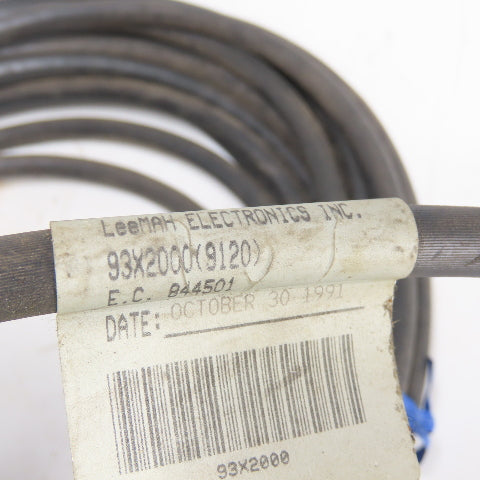 Leemah Electronics 93X2000(9120) Cordset Cable 6-Pin Female