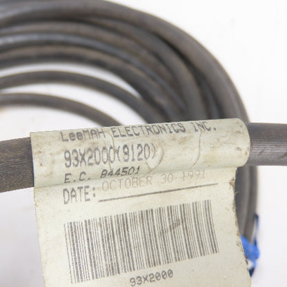 Leemah Electronics 93X2000(9120) Cordset Cable 6-Pin Female