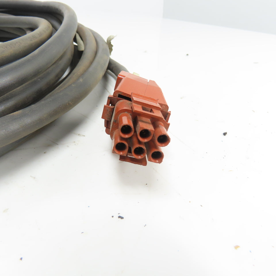 Leemah Electronics 93X2000(9120) Cordset Cable 6-Pin Female