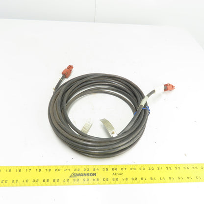 Leemah Electronics 93X2000(9120) Cordset Cable 6-Pin Female