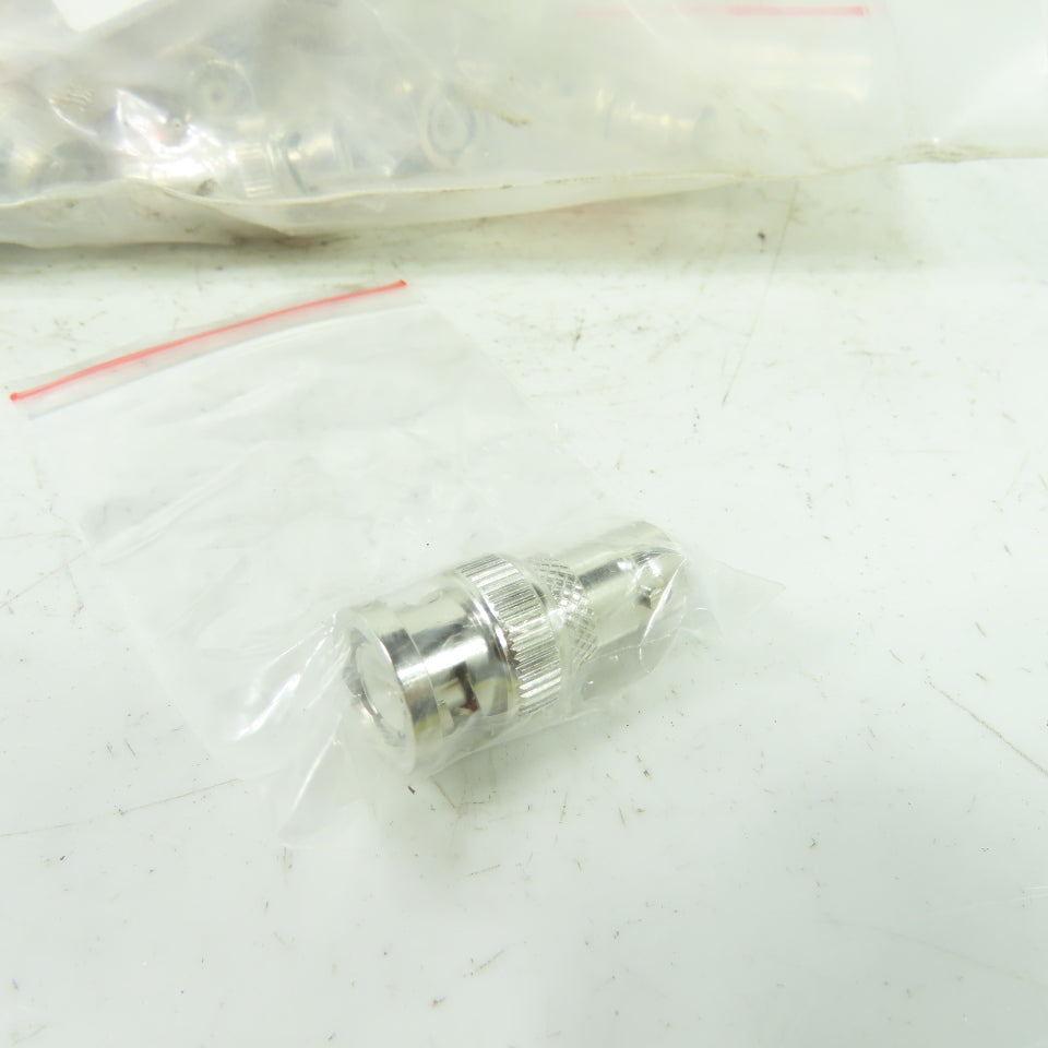 RF Industries RFB-1138 BNC Male To BNC Female Adapter Connector Lot Of 35