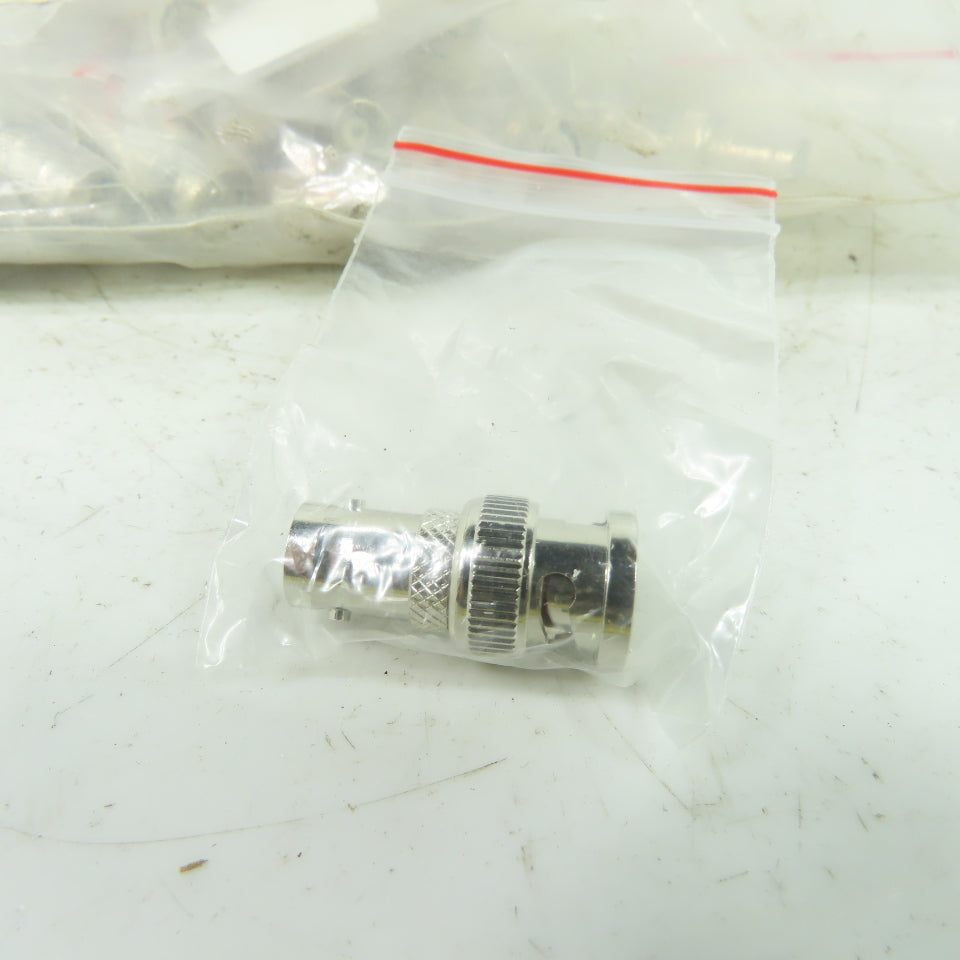 RF Industries RFB-1138 BNC Male To BNC Female Adapter Connector Lot Of 35