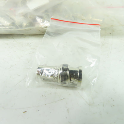 RF Industries RFB-1138 BNC Male To BNC Female Adapter Connector Lot Of 35