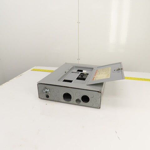 Square D BX18B/K Type QO 125A 20 Circuit Load Center Box 1PH 3 Breakers 240V Max