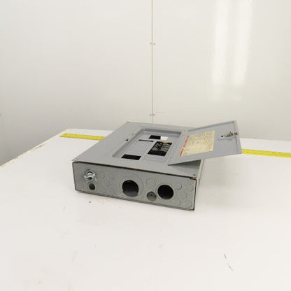 Square D BX18B/K Type QO 125A 20 Circuit Load Center Box 1PH 3 Breakers 240V Max