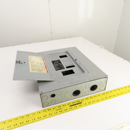Square D BX18B/K Type QO 125A 20 Circuit Load Center Box 1PH 3 Breakers 240V Max