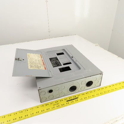Square D BX18B/K Type QO 125A 20 Circuit Load Center Box 1PH 3 Breakers 240V Max