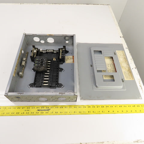 Square D BX18B/K Type QO 125A 20 Circuit Load Center Box 1PH 3 Breakers 240V Max