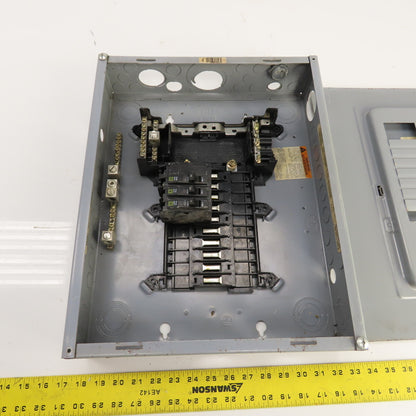 Square D BX18B/K Type QO 125A 20 Circuit Load Center Box 1PH 3 Breakers 240V Max
