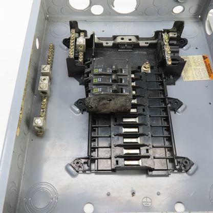 Square D BX18B/K Type QO 125A 20 Circuit Load Center Box 1PH 3 Breakers 240V Max
