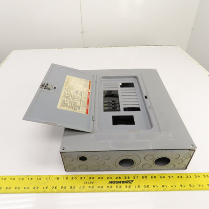 Square D BX18B/K Type QO 125A 20 Circuit Load Center Box 1PH 3 Breakers 240V Max