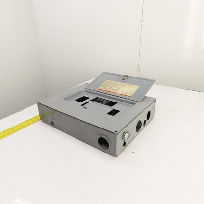Square D BX18B/K Type QO 125A 20 Circuit Load Center Box 1PH 3 Breakers 240V Max