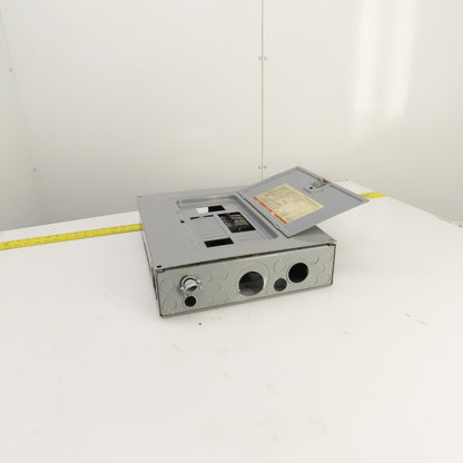Square D BX18B/K Type QO 125A 20 Circuit Load Center Box 1PH 3 Breakers 240V Max