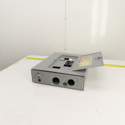 Square D BX18B/K Type QO 125A 20 Circuit Load Center Box 1PH 3 Breakers 240V Max