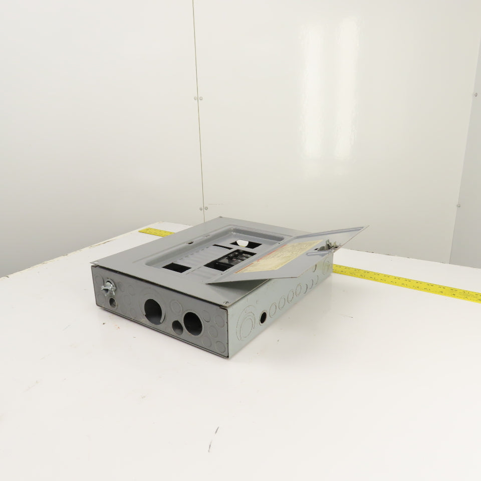 Square D BX18B/K Type QO 125A 20 Circuit Load Center Box 1PH 3 Breakers 240V Max
