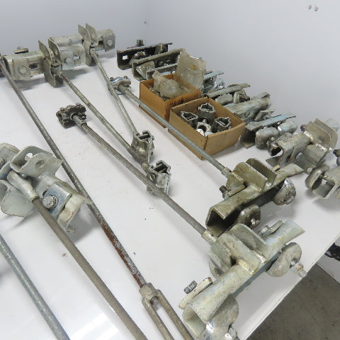 24" - 36" Adjustable Demag Suspension Rail Hanger Bar Assorted Lot