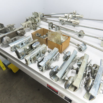 24" - 36" Adjustable Demag Suspension Rail Hanger Bar Assorted Lot