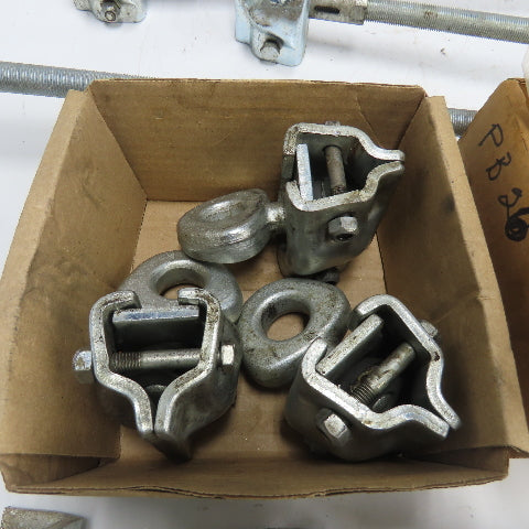 24" - 36" Adjustable Demag Suspension Rail Hanger Bar Assorted Lot