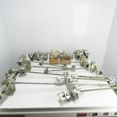 24" - 36" Adjustable Demag Suspension Rail Hanger Bar Assorted Lot