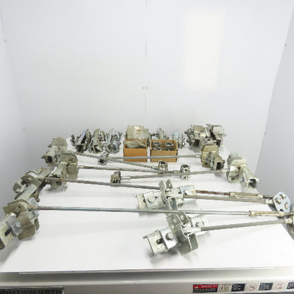 24" - 36" Adjustable Demag Suspension Rail Hanger Bar Assorted Lot