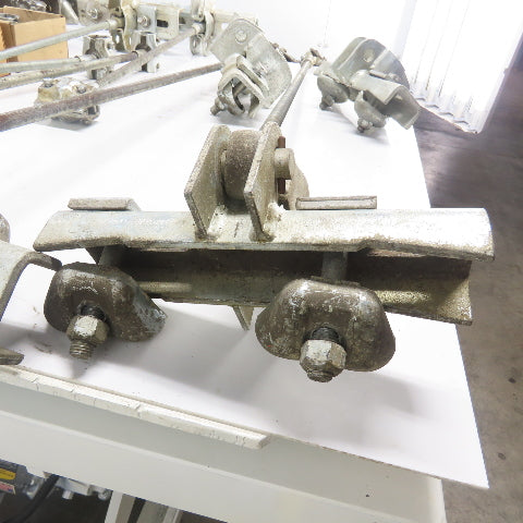 24" - 36" Adjustable Demag Suspension Rail Hanger Bar Assorted Lot