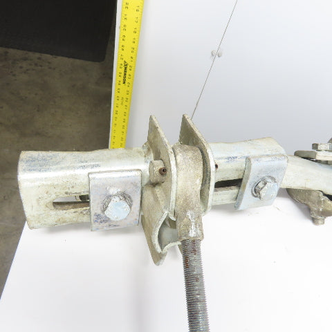 24" - 36" Adjustable Demag Suspension Rail Hanger Bar Assorted Lot