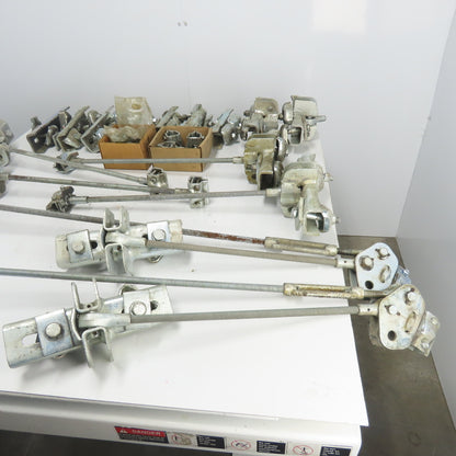 24" - 36" Adjustable Demag Suspension Rail Hanger Bar Assorted Lot