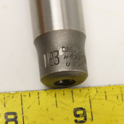Cleveland Twist Drill No 3 60° Lathe Dead Center Taper Shank NOS