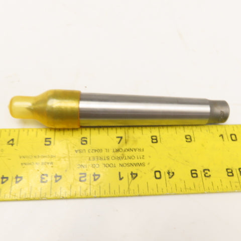 Cleveland Twist Drill No 3 60° Lathe Dead Center Taper Shank NOS