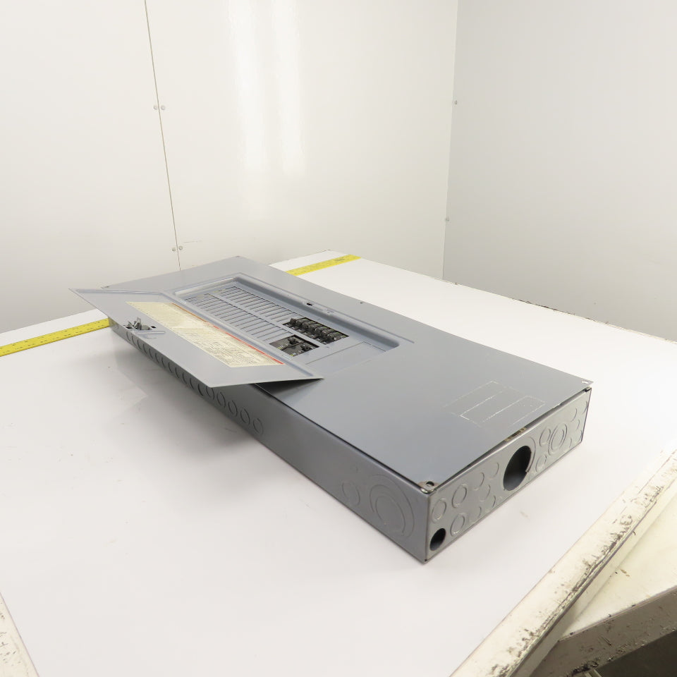 Square D BX38A Type QO 225A 42 Circuit Load Center Box 1PH 9 Breakers 240V Max