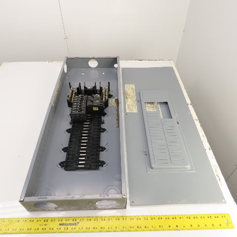 Square D BX38A Type QO 225A 42 Circuit Load Center Box 1PH 9 Breakers 240V Max